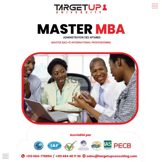MASTER PROFESSIONNEL EN ADMINISTRATION DES AFFAIRES (MBA)